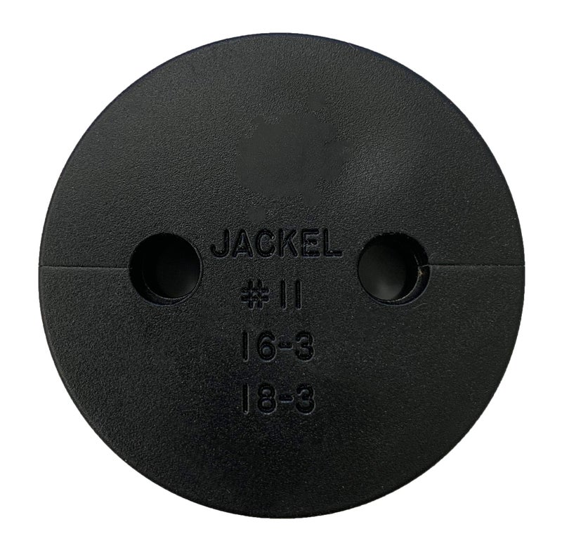 حلقة تثبيت الحبل من JACKEL - ثقبان - 2 بوصة.